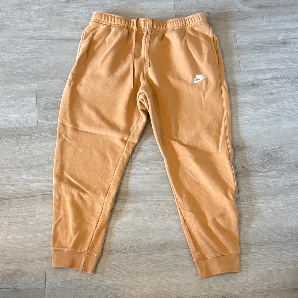 Nike Mens Tan/Light Brown Sweatpants